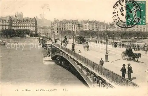 Lyon_France Pont Lafayette Lyon France