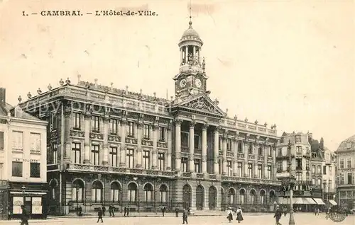 Cambrai Hotel de Ville Rathaus Cambrai