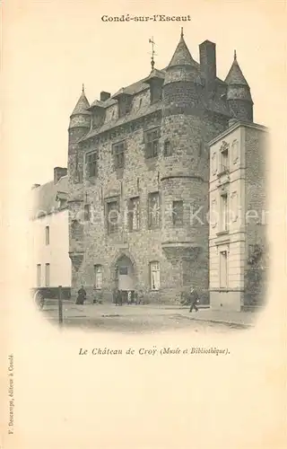 Conde sur l_Escaut Chateau de Croy Musee et Bibliotheque Conde sur l Escaut