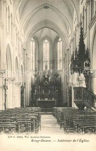 Bray Dunes Interieur de l Eglise Bray Dunes