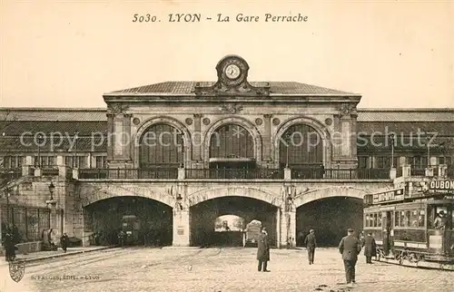 Lyon_France Gare Perrache Bahnhof Lyon France