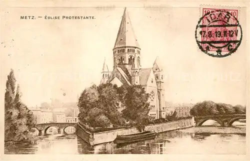 Metz_Moselle Eglise Protestante Metz_Moselle