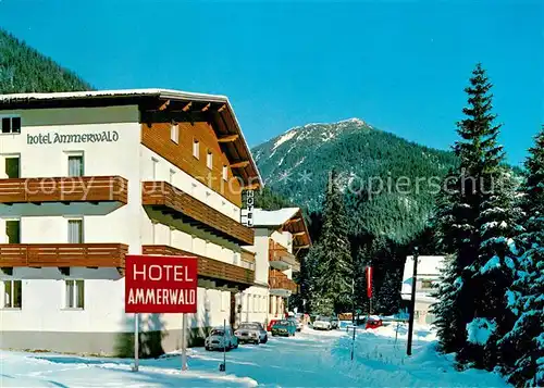 AK / Ansichtskarte Reutte_Tirol Alpenhotel Ammerwald im Winter Reutte Tirol