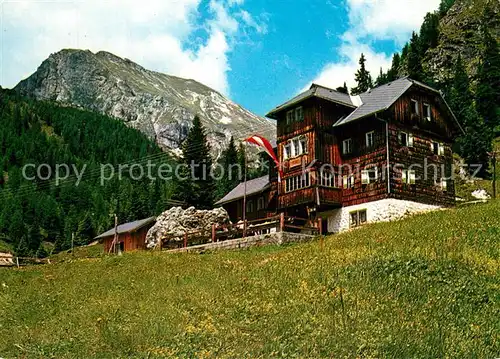 AK / Ansichtskarte Kaning Erlacher Touristenhaus Alpen 
