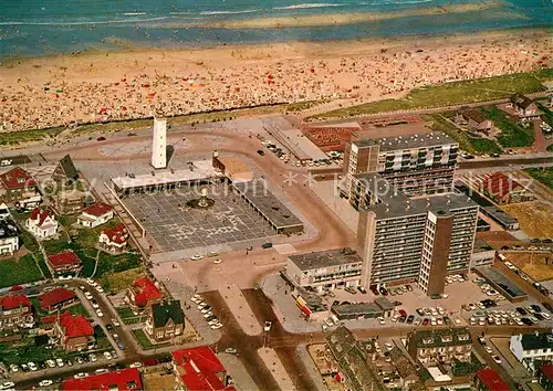 Noordwijk Vuurtorenplein luchtopname Noordwijk