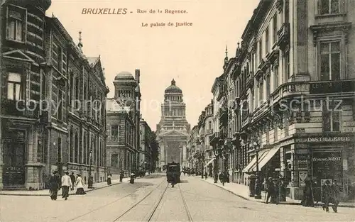 Bruxelles_Bruessel Rue de la Regence Bruxelles_Bruessel