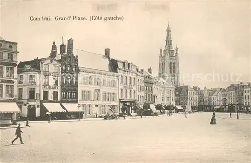 Courtrai_Flandre Grand Place Courtrai_Flandre