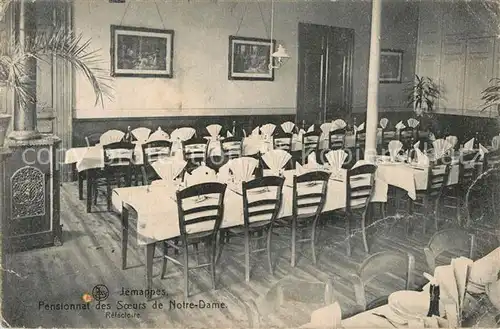 Jemappes Pensionnat des Soeurs de Notre Dame Refectoire Jemappes