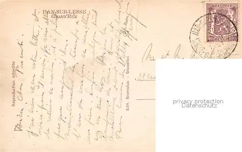 Han sur Lesse Grand Rue Han sur Lesse