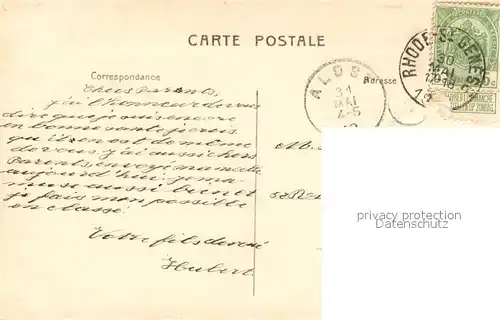 Rhode_St_Genese 3e Regiment de Lanciers ourant la Procession Rhode_St_Genese