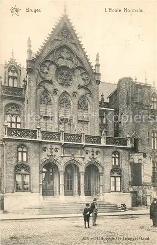 Bruges_Brugge_Flandre Ecole Normale 
