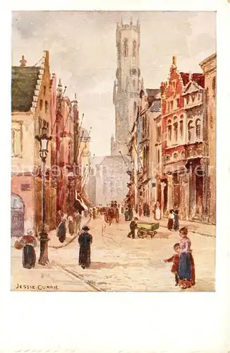 Bruges_Brugge_Flandre Rue Flamande 