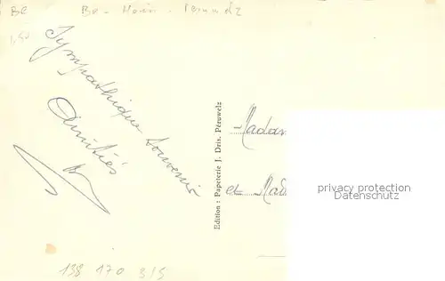 Bonsecours_Belgien Grand Rue et Institut du Docteur F Voet Bonsecours Belgien