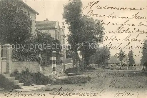 Chalindrey Rue de la Republique Chalindrey