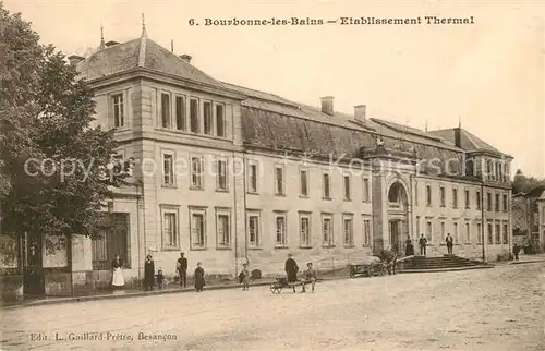 Bourbonne les Bains_Haute_Marne Etablissement Thermal Bourbonne les Bains_Haute