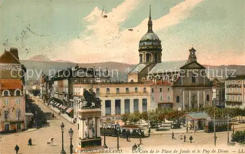 Clermont_Ferrand_Puy_de_Dome Un Coin de la Place de Jaude Clermont_Ferrand