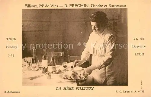 Lyon_France Restaurant Fillioux La Mere Fillioux Lyon France