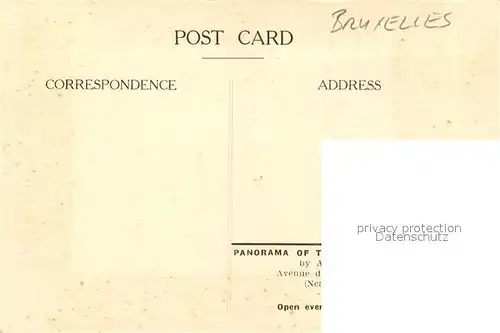 Bruxelles_Bruessel Panorama of the Battle on the Yser Bruxelles_Bruessel