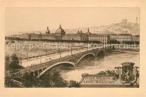 Lyon_France Pont Wilson Lyon France