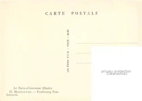 Montauban Faubourg Toulousain Montauban