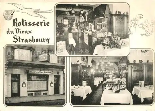 Bruxelles_Bruessel Rotisserie du Vieux Strasbourg Details Bruxelles_Bruessel