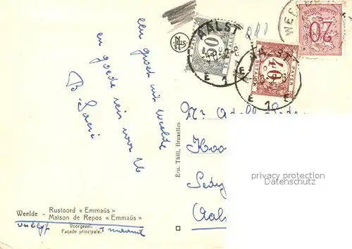 Weelde Maison de Repos Emmaues Weelde