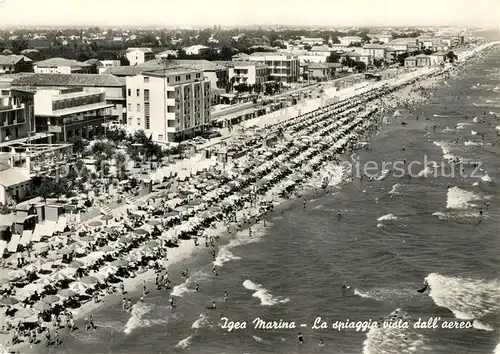 Igea_Marina La spiaggia vista dall aereo Igea Marina