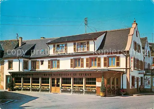 Wasselonne_Bas_Rhin Hotel Restaurant Au Saumon Wasselonne_Bas_Rhin