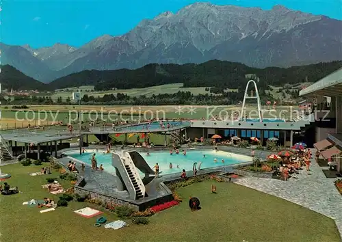 AK / Ansichtskarte Wattens Alpenbad Panorama Wattens