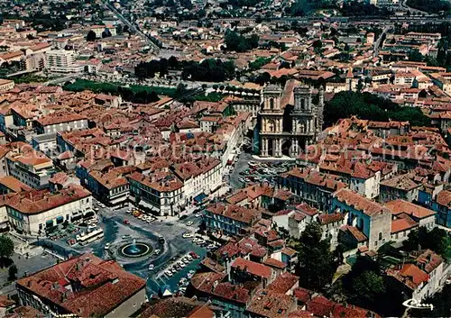 Auch_Gers Centre ville Cathedrale vue aerienne Auch_Gers