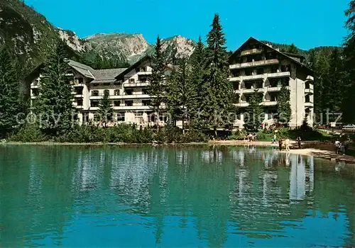 Prags Hotel Lago di Braies Val Pustera Hotel Pragser Wildsee Pustertal Prags