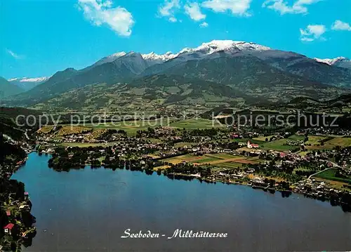 AK / Ansichtskarte Seeboden_Millstaettersee Alpen Fliegeraufnahme Seeboden_Millstaettersee