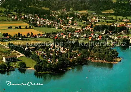 AK / Ansichtskarte Bodensdorf_Ossiacher_See Fliegeraufnahme Bodensdorf_Ossiacher_See