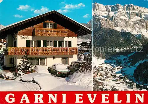 Wolkenstein_Groeden Garni Hotel Evelin Dolomiten Wolkenstein_Groeden