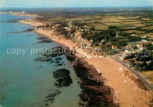 Saint Michel Chef Chef Plage de Comberge vue aerienne Saint Michel Chef Chef