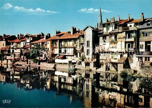 Aurillac Vieilles maisons sur les bords de la Jordanne Aurillac