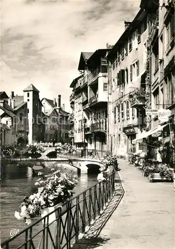 Annecy_Haute Savoie Les Quais du Thiou Annecy Haute Savoie