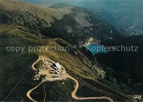 Hohneck Le Sommet et Lac du Schiessrothried vue aerienne Hohneck