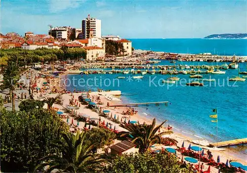 Sainte_Maxime_sur_Mer_Var Le port et la plage Cote d Azur Sainte_Maxime_sur_Mer_Var