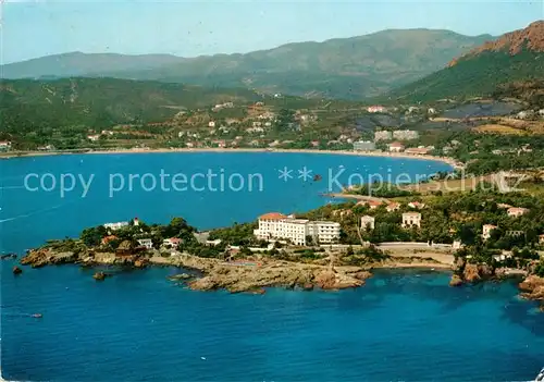 Agay_Var La Pointe de la Baumette et la Baie vue aerienne Agay_Var