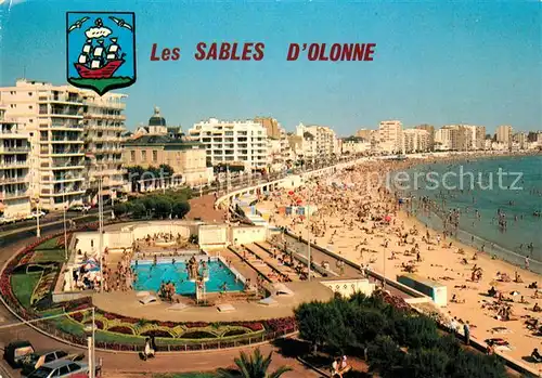Les_Sables d_Olonne La plage et le Remblai Les_Sables d_Olonne