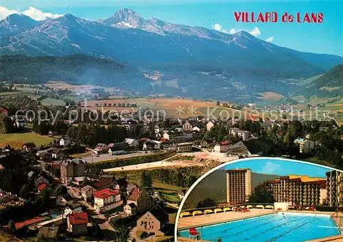 Villard de Lans Panorama et la Chaine du Vercors Piscine Villard de Lans