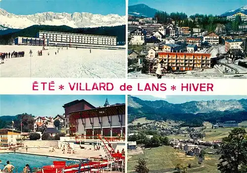 Villard de Lans en ete et en hiver Villard de Lans