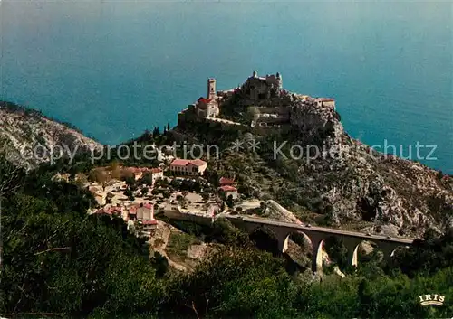 Eze_Village Vue de la Grande Corniche Eze_Village