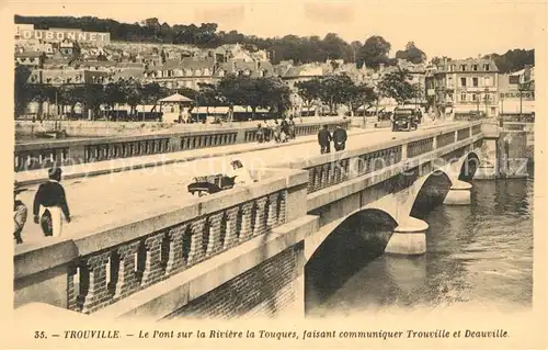 Trouville sur Mer Pont sur la Rivi?re la Touques Trouville sur Mer