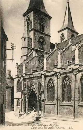 Chaumont_Haute Marne Eglise Saint Jean Baptiste Chaumont Haute Marne