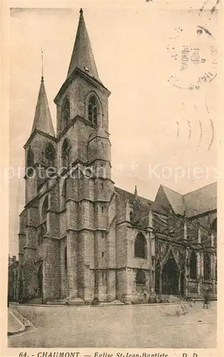 Chaumont_Haute Marne Eglise St. Jean Baptiste Chaumont Haute Marne