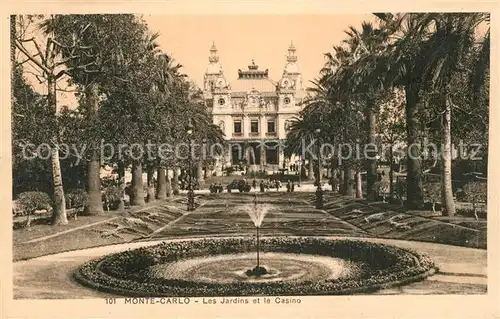 Monte Carlo Les Jardins et le Casino Monte Carlo