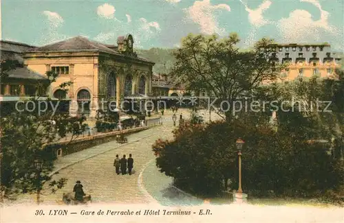 Lyon_France Gare de Perrache et Hotel Terminus Lyon France