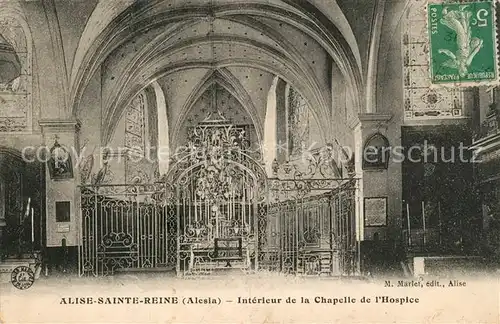 Alise Sainte Reine Chapelle de l`Hospice Alise Sainte Reine